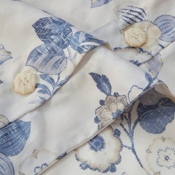 NEW Croscill Home Contessa Blue Multi 3 Piece Duvet Set Full/Queen - Picture 5 of 5